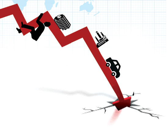 మాంద్యంలోకి జారుతున్నామా! 